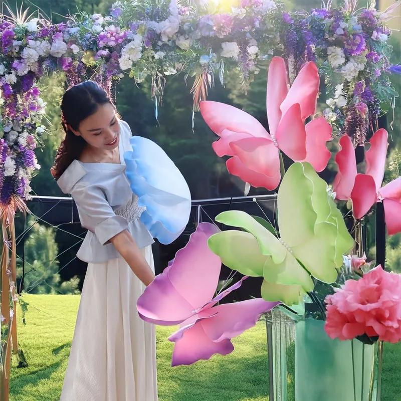 Гигантская искусственная бабочка, вечеринка по случаю дня рождения, торговый центр, фестивальное украшение, свадебное украшение для дороги, градиент, полиэтиленовый шелковый цветок
Гигантская искусственная бабочка, вечеринка по случаю дня рождения, торговый центр, фестивальное украшение, свадебное украшение для дороги, градиент, полиэтиленовый шелковый цветок