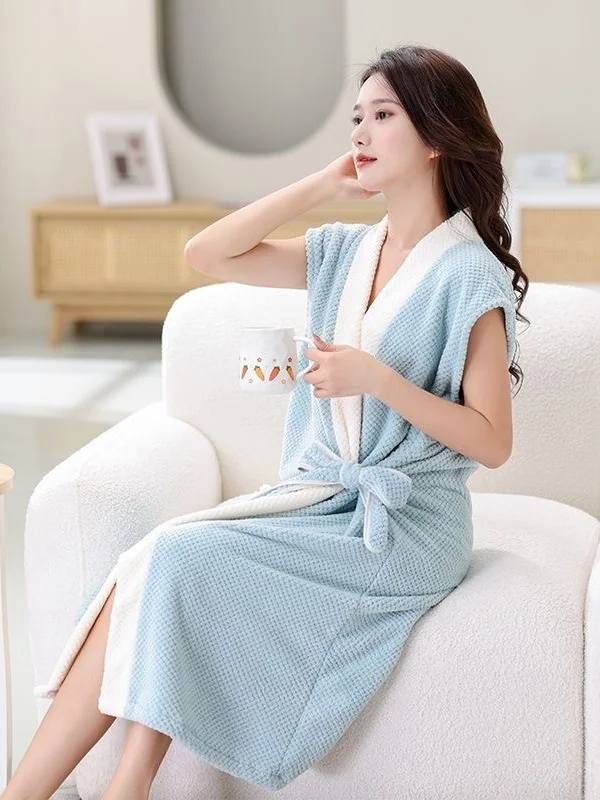 Wearable Bath Towel Robe ex Qui Dry Absorbent Swimming Bathing Youth Size Large Pijama Sle Home Comfortable Robe
Wearable Bath Towel Robe ex Qui Dry Absorbent Swimming Bathing Youth Size Large Pijama Sle Home Comfortable Robe