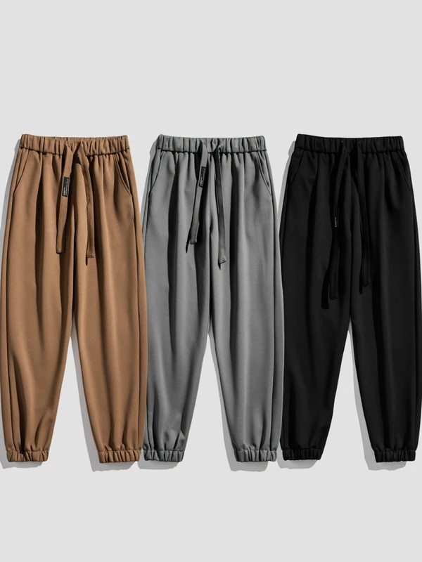 Casual Fashionable Men's Fleece Lined Pants Spring Autumn Winter New Style Youthful Versatile Trousers for Urban Leisure
Casual Fashionable Men's Fleece Lined Pants Spring Autumn Winter New Style Youthful Versatile Trousers for Urban Leisure