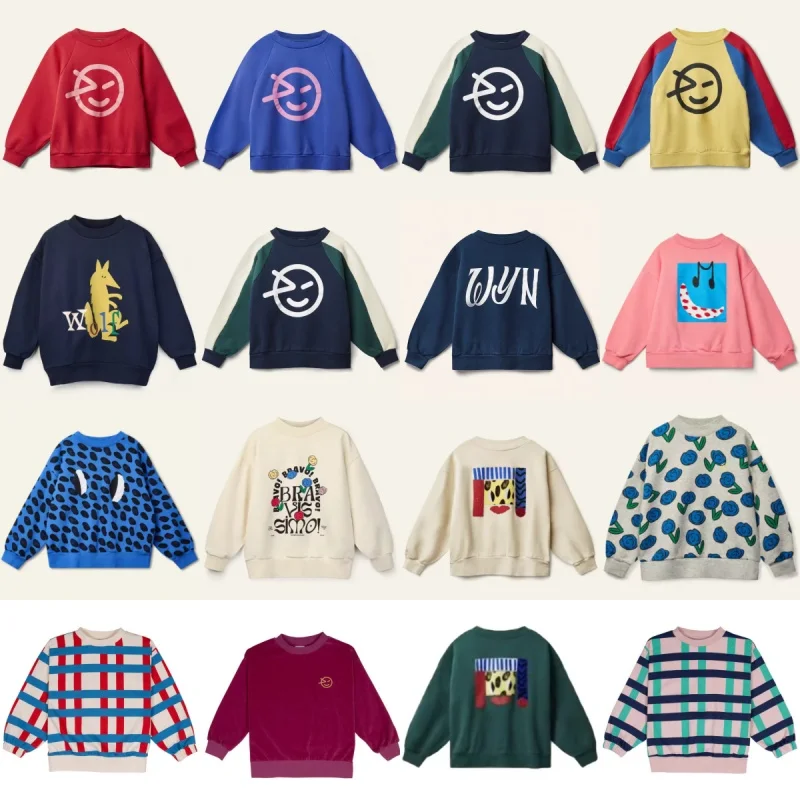Детская осенняя новинка WYN для мальчиков и девочек, милая спортивная одежда с принтом, детская одежда 
Детская осенняя новинка WYN для мальчиков и девочек, милая спортивная одежда с принтом, детская одежда