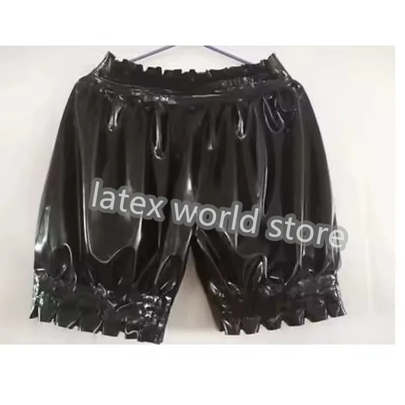 Female Latex Shorts Black Sexy Fetish Latex Panties Underwear for Women Cosplay Costumes Custom Made
Female Latex Shorts Black Sexy Fetish Latex Panties Underwear for Women Cosplay Costumes Custom Made