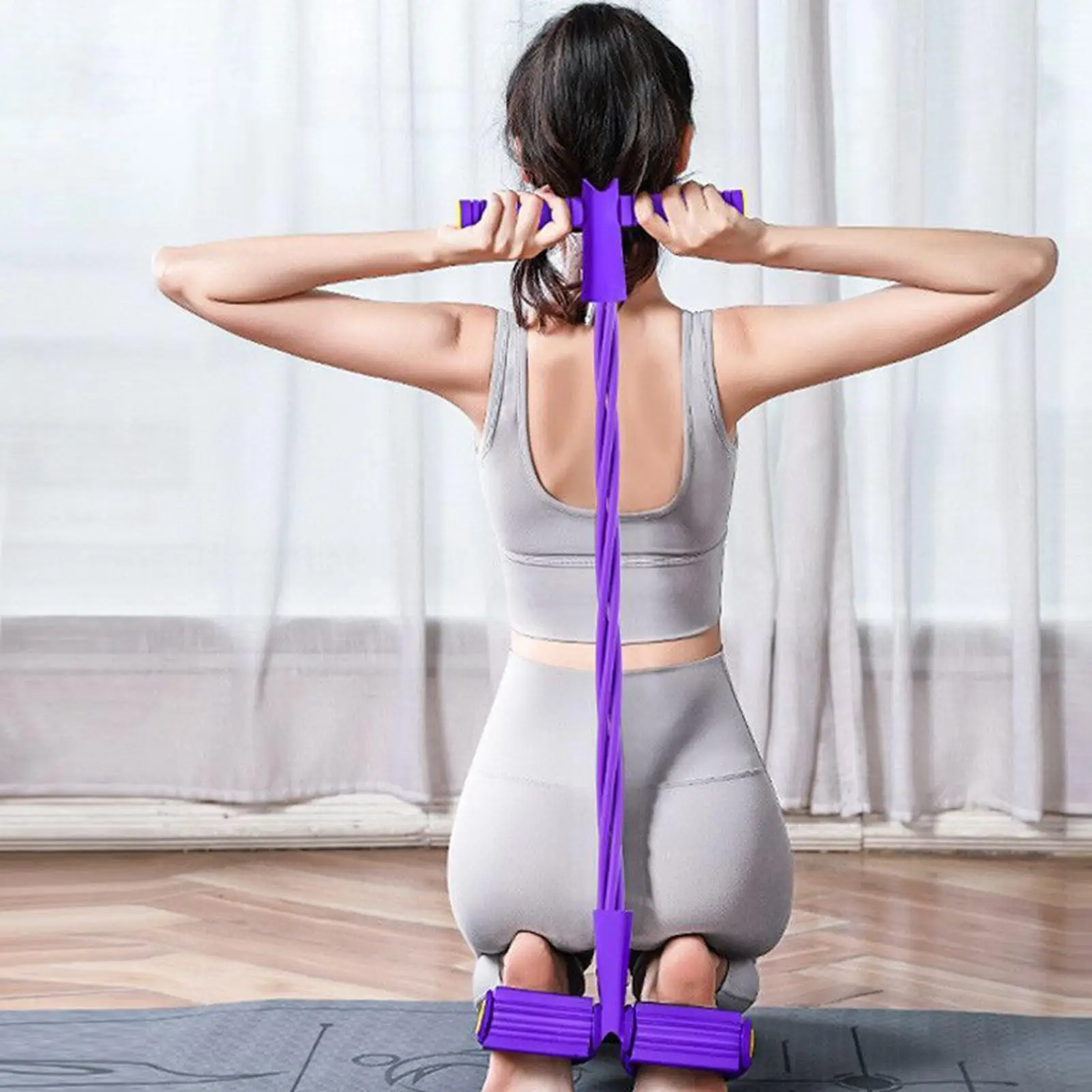 Foot Pedal Resistance Bands with Handles, 4-Tube Home Workout Bands for Arms Legs Glutes Core, Full Body Exercise Equipment
Foot Pedal Resistance Bands with Handles, 4-Tube Home Workout Bands for Arms Legs Glutes Core, Full Body Exercise Equipment
