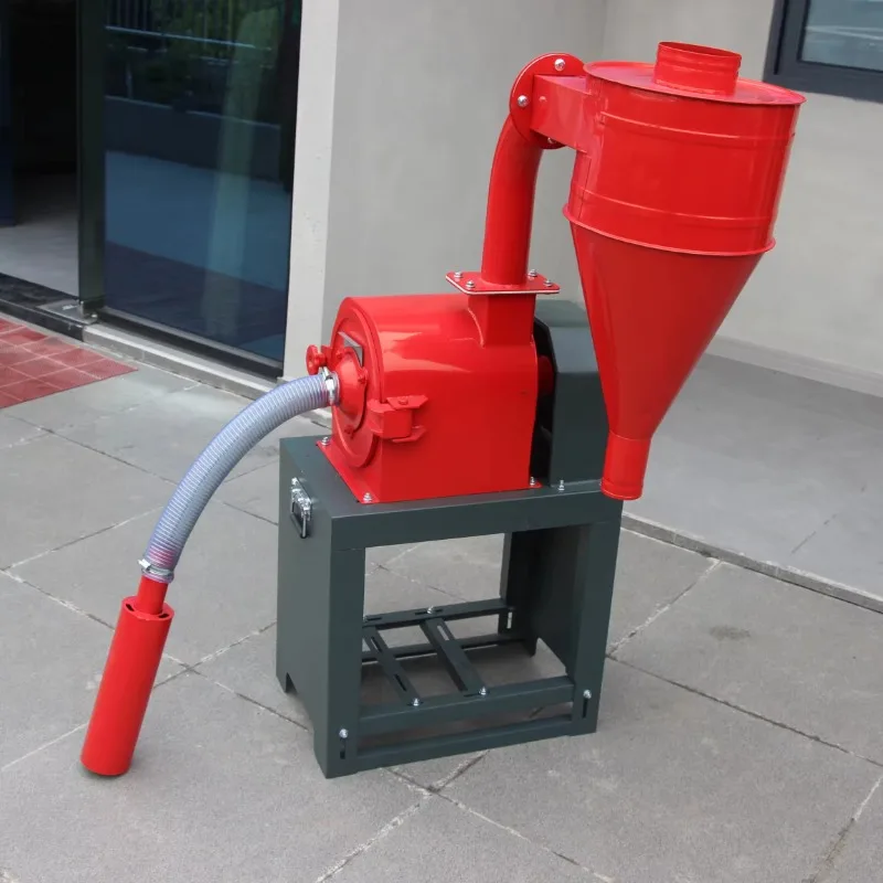 Self-priming hammer flour mill feed chicken feed grinder small animal feed with whole set accessories
Self-priming hammer flour mill feed chicken feed grinder small animal feed with whole set accessories