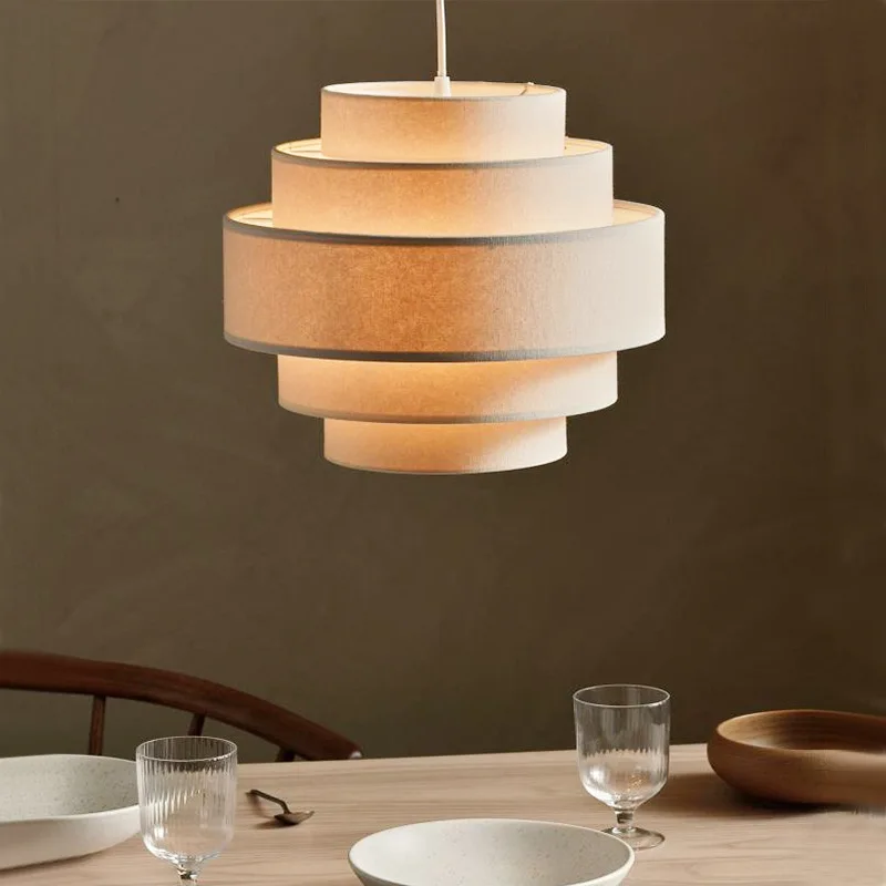 Japanese creative fabric dining room chandelier Nordic cream style modern living room bedroom lamp hotel homestay tea room lamp
Japanese creative fabric dining room chandelier Nordic cream style modern living room bedroom lamp hotel homestay tea room lamp