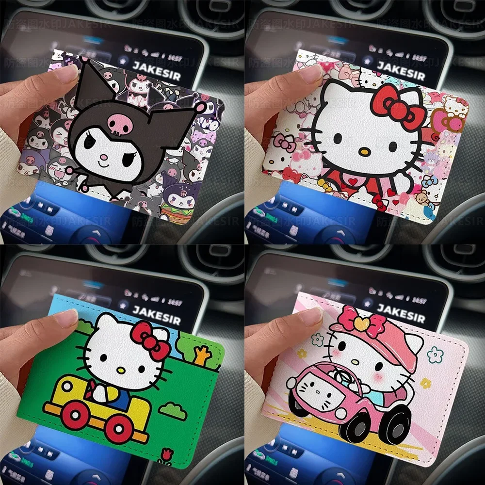 Kawaii Cute Sanrio Anime Peripheral Hello Kitty Cartoon 8 Card Slot The DRIVER LICENSE Bank Card Storage Bag Festivals Gift
Kawaii Cute Sanrio Anime Peripheral Hello Kitty Cartoon 8 Card Slot The DRIVER LICENSE Bank Card Storage Bag Festivals Gift
