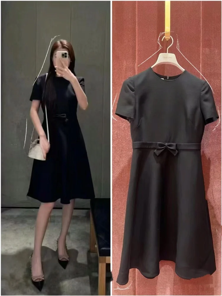 Elegant Ladylike Short Sleeve Slim Fit Dress with Waist Knot Spring 2024 New Arrival Fashionable Casual Women's Dress
Elegant Ladylike Short Sleeve Slim Fit Dress with Waist Knot Spring 2024 New Arrival Fashionable Casual Women's Dress