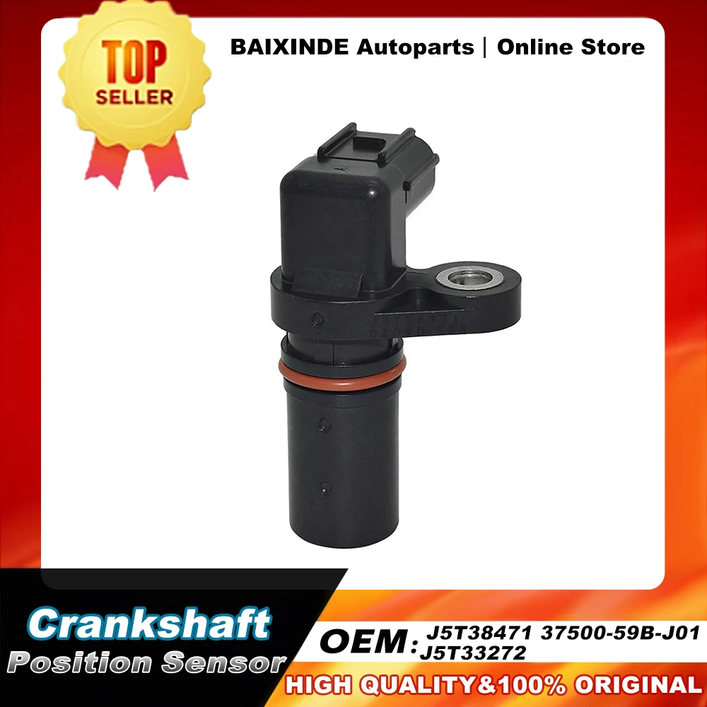 Baixinde OEM J5T38471 37500-59B-J01 J5T33272 Crankshaft Position Sensor For Honda Acco Inspire CR-V Breeze CDX Insight Car Parts
Baixinde OEM J5T38471 37500-59B-J01 J5T33272 Crankshaft Position Sensor For Honda Acco Inspire CR-V Breeze CDX Insight Car Parts