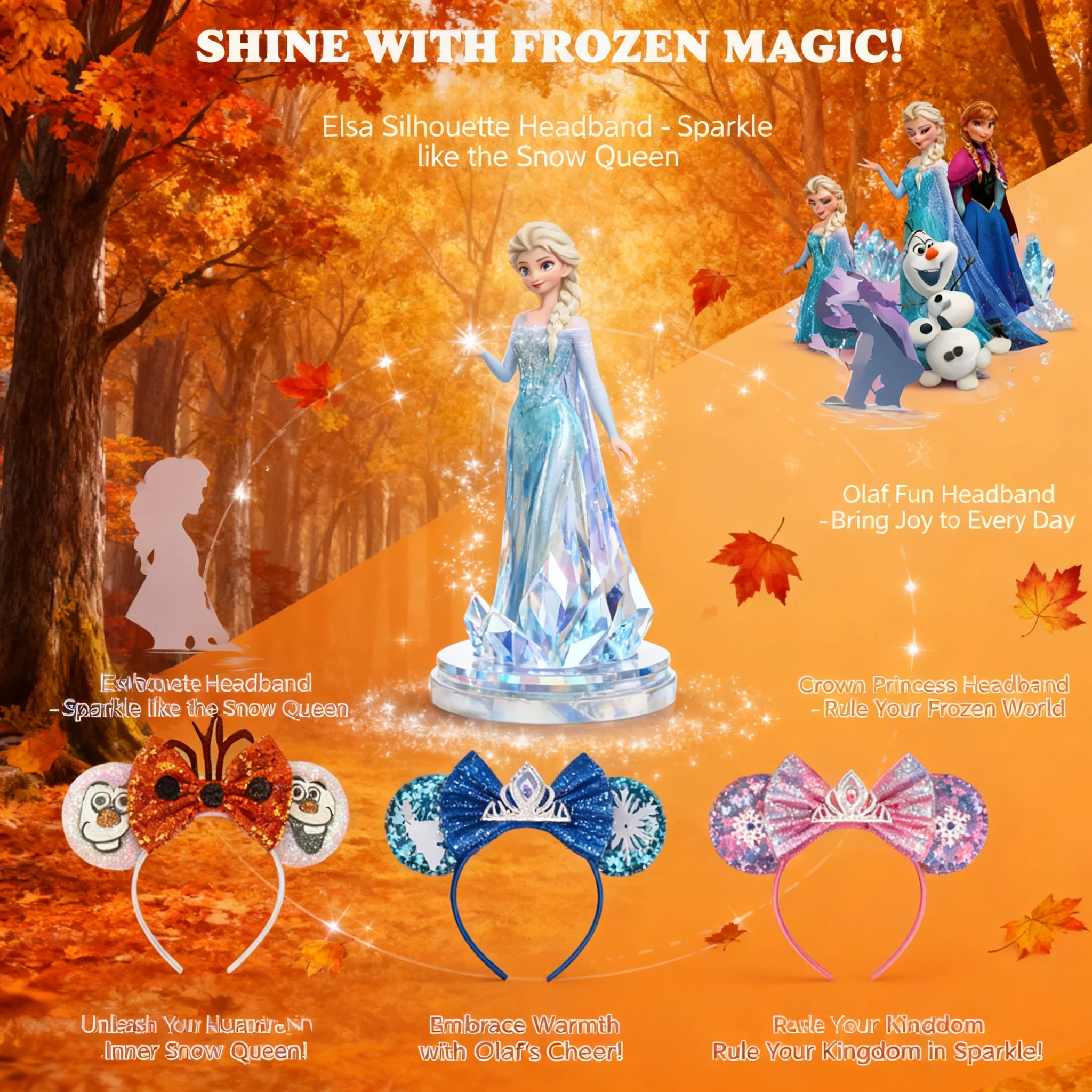 Frozen Snowman Olaf Headband for Girls Women Kids Cute Cartoon Cosplay Hair Accessories Elsa Ears Hairband Gift Hairwear
Frozen Snowman Olaf Headband for Girls Women Kids Cute Cartoon Cosplay Hair Accessories Elsa Ears Hairband Gift Hairwear
