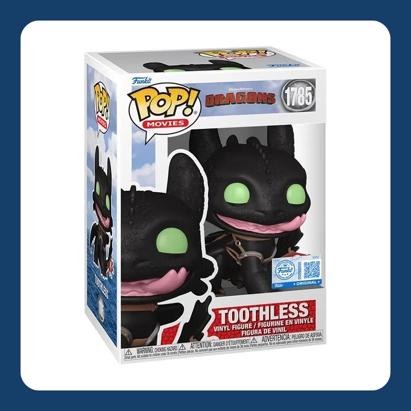Funko Pop! How To Train Your Dragon Toothless Tongue Out Version #1785 Limited Edition Vinyl Figure Collectible Model
Funko Pop! How To Train Your Dragon Toothless Tongue Out Version #1785 Limited Edition Vinyl Figure Collectible Model