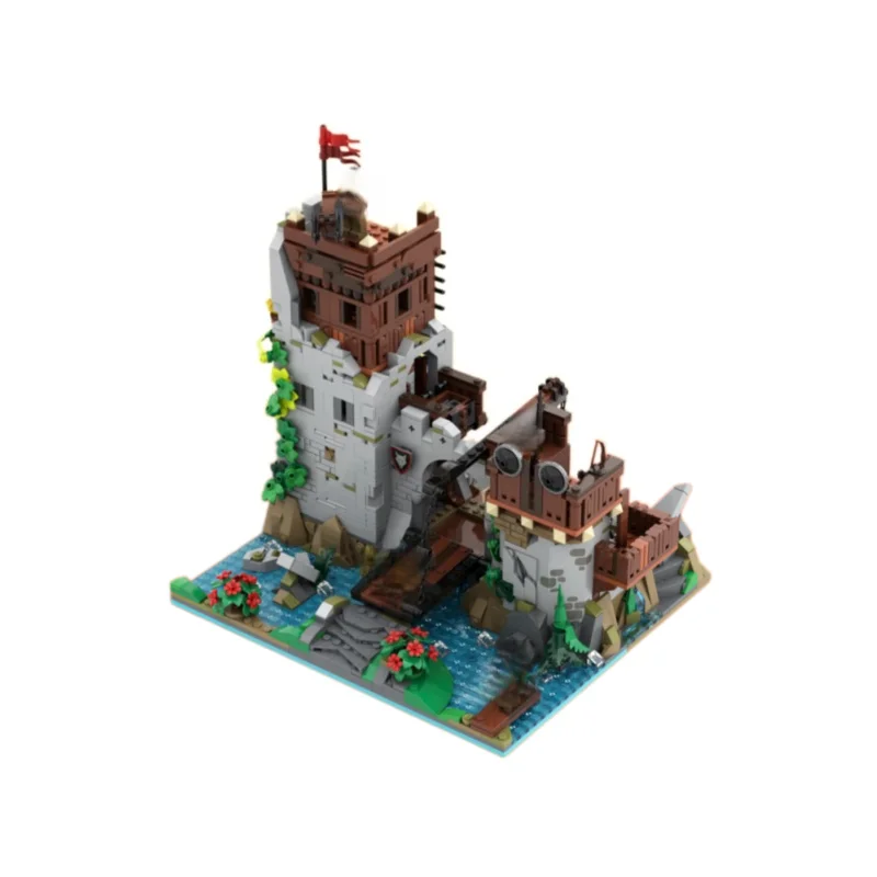 MOC Medieval Castle Architecture Creative Series Model - Small Particle Building Blocks Toy - 1863 Pieces - Suitable for All Ent
MOC Medieval Castle Architecture Creative Series Model - Small Particle Building Blocks Toy - 1863 Pieces - Suitable for All Ent