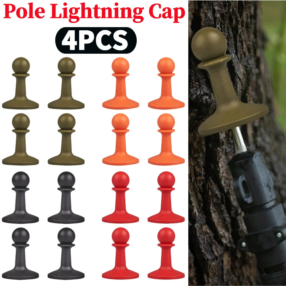 4Pcs TPU Lightning Proof Cap Camping Tent Pole Awning Rod Support Bar Anti-Thunder Protection Cover Safe Outdoor Tent Hat
4Pcs TPU Lightning Proof Cap Camping Tent Pole Awning Rod Support Bar Anti-Thunder Protection Cover Safe Outdoor Tent Hat