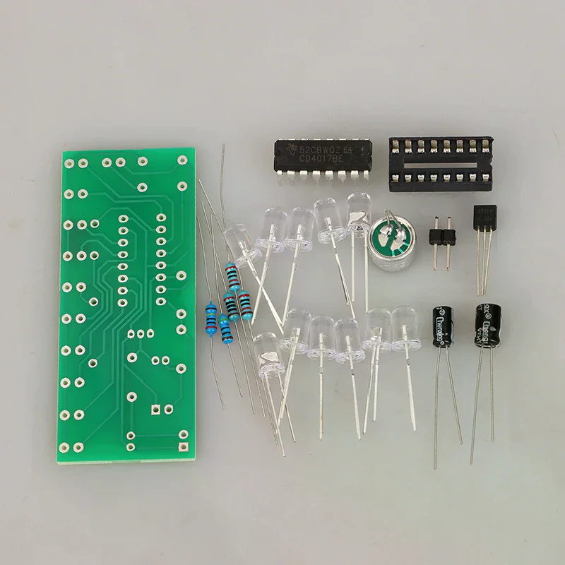 Electronic Kit Voice Activated LED Light Kit CD4017 Lantern Control Module DIY Electronic Kit Physics Teaching Training Module
Electronic Kit Voice Activated LED Light Kit CD4017 Lantern Control Module DIY Electronic Kit Physics Teaching Training Module