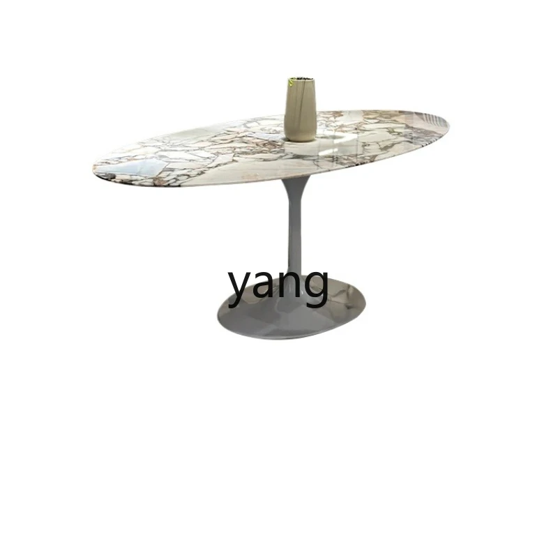 Lmm natural marble tulip dining table oval luxury stone dining table special-shaped small apartment
Lmm natural marble tulip dining table oval luxury stone dining table special-shaped small apartment