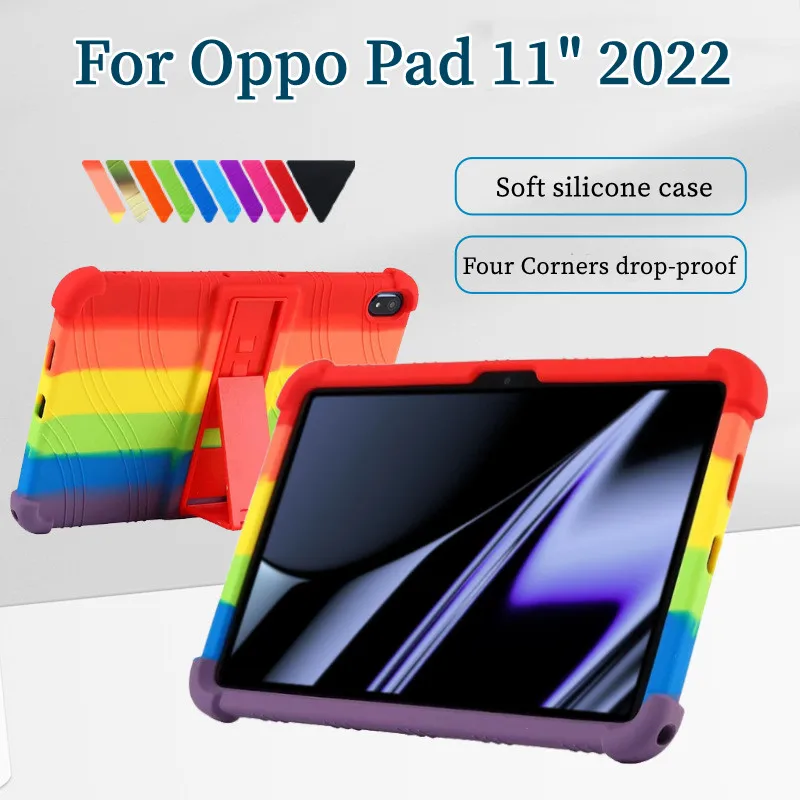 2022 Silicone Case For OPPO Pad 11 Tablet Protective Cover Shell Funda For OPPO Pad 11 inch Stand Cover Soft Kids Case
2022 Silicone Case For OPPO Pad 11 Tablet Protective Cover Shell Funda For OPPO Pad 11 inch Stand Cover Soft Kids Case