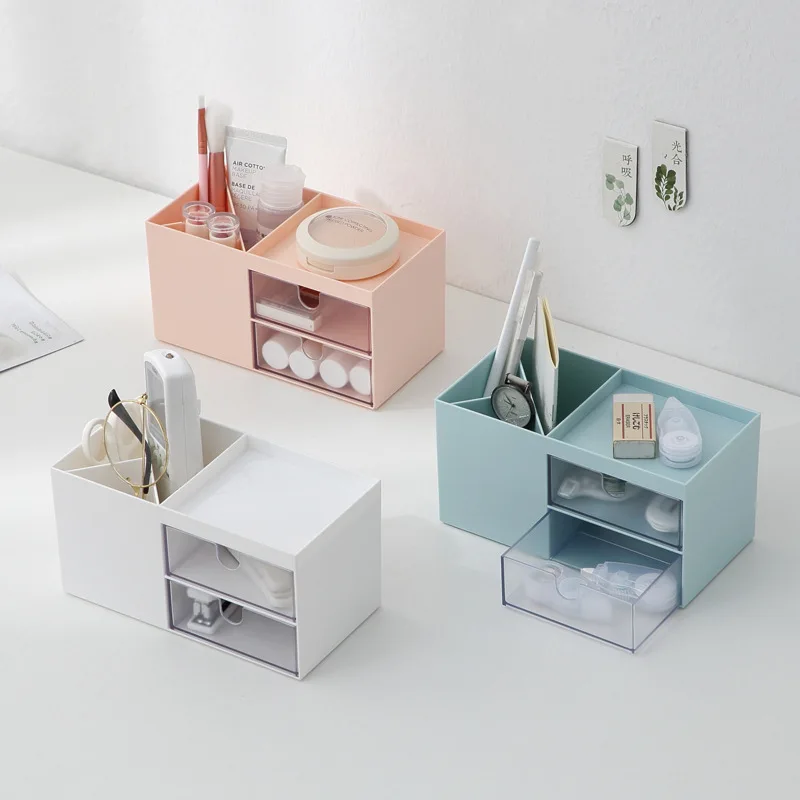 Desktop Pen Holder Storage Box Multifunctional Stationery Organizer Box Transparent Drawer Jewelry Cosmetic Storage For Girl
Desktop Pen Holder Storage Box Multifunctional Stationery Organizer Box Transparent Drawer Jewelry Cosmetic Storage For Girl
