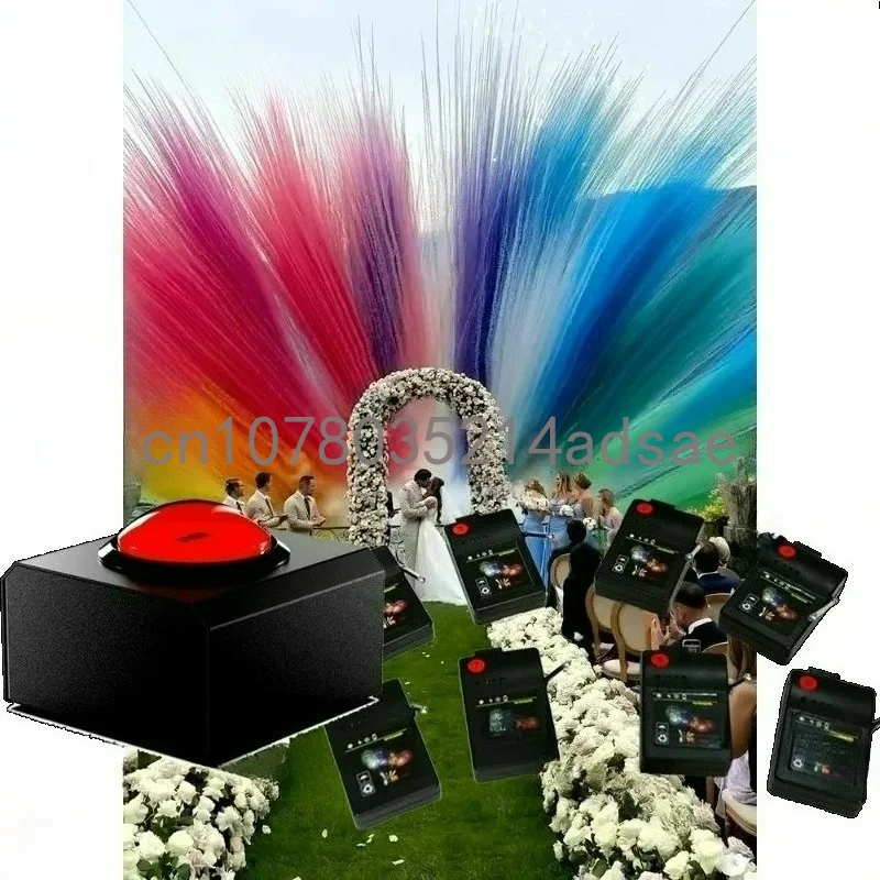 Gender Reveal SFX Red Button Control Press Color Smoke Confetti Shoot Show Stage Effect Machine Concert Co2 Jet Direct Event DJ
Gender Reveal SFX Red Button Control Press Color Smoke Confetti Shoot Show Stage Effect Machine Concert Co2 Jet Direct Event DJ
