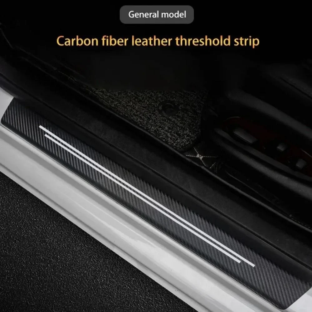 4/5Pcs New Universal Car Door Sill Strip Leather Anti-scratch Car Door Sill Protection Strip Anti-tread Durable Protection Strip
4/5Pcs New Universal Car Door Sill Strip Leather Anti-scratch Car Door Sill Protection Strip Anti-tread Durable Protection Strip