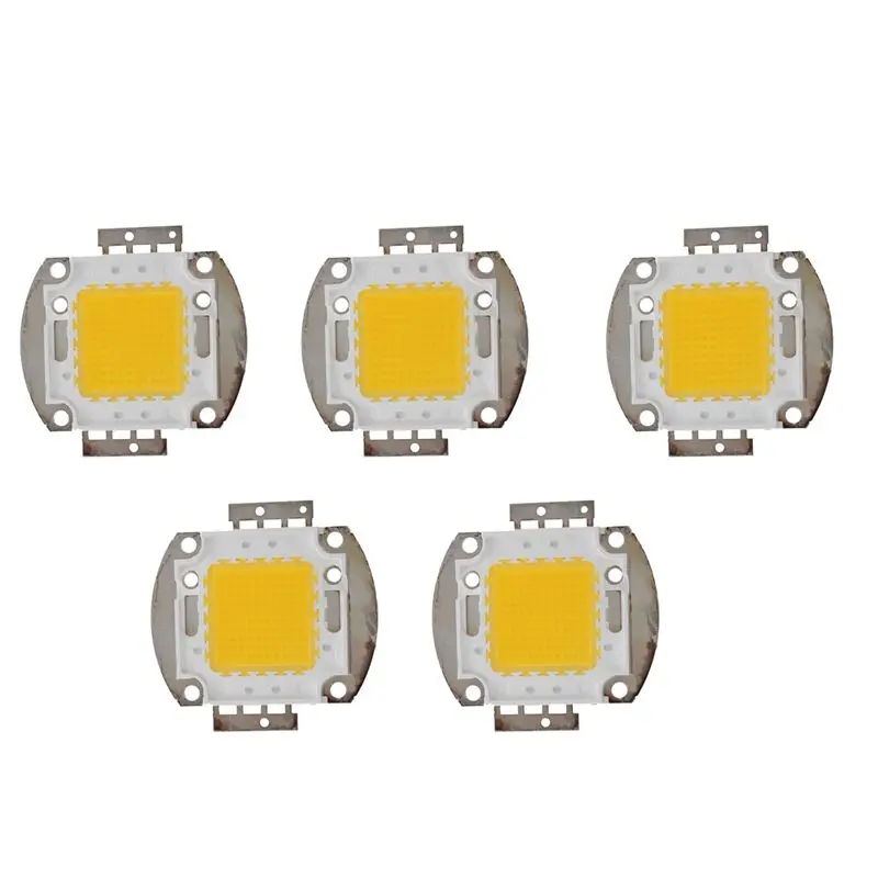5X 100W LED Lamp High Power Chip DIY Lamp Light Lighting Warm White
5X 100W LED Lamp High Power Chip DIY Lamp Light Lighting Warm White