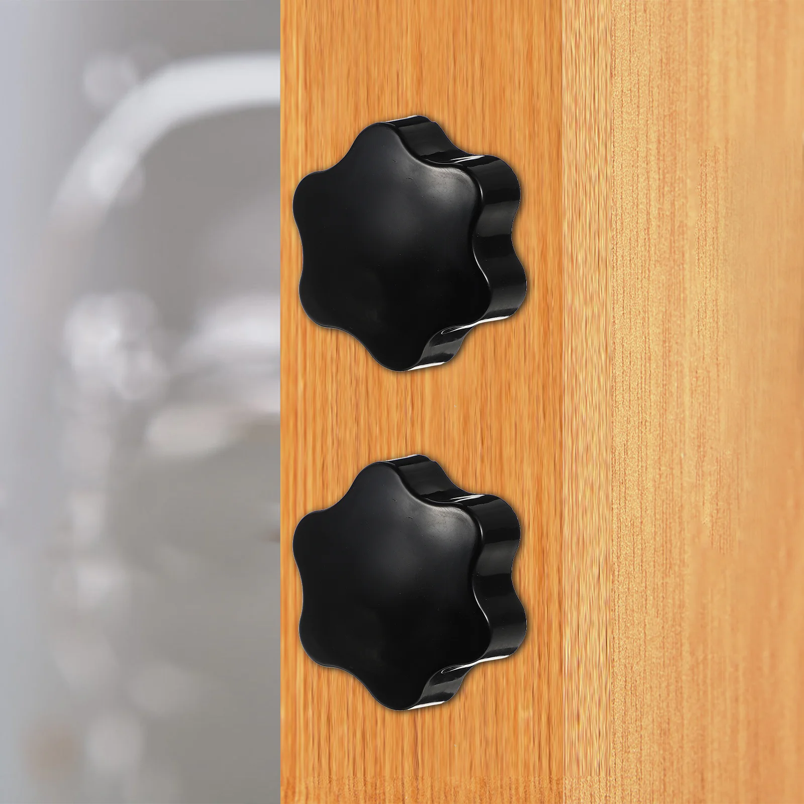 4pcs Plastic Clamping Knob Handle Screw Clamping Screw Knob Hex M8X16 Easy Install Non-Slip Furniture Machine
4pcs Plastic Clamping Knob Handle Screw Clamping Screw Knob Hex M8X16 Easy Install Non-Slip Furniture Machine