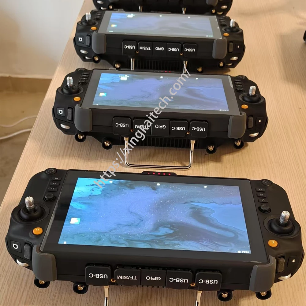 Wireless Communication Handheld Ground Control Station Supporting 10 Point Touch Control for Heavy Duty Drone
Wireless Communication Handheld Ground Control Station Supporting 10 Point Touch Control for Heavy Duty Drone