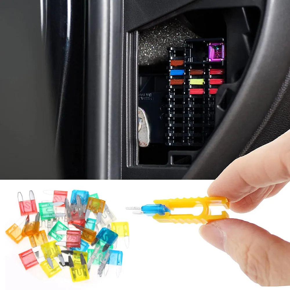 120pcs Blade Profile Medium Size Blade Type Car Fuse Assortment Set Auto Car Truck 5A 10A 15A 20A 25A 30A Fuse with Box Clip
120pcs Blade Profile Medium Size Blade Type Car Fuse Assortment Set Auto Car Truck 5A 10A 15A 20A 25A 30A Fuse with Box Clip