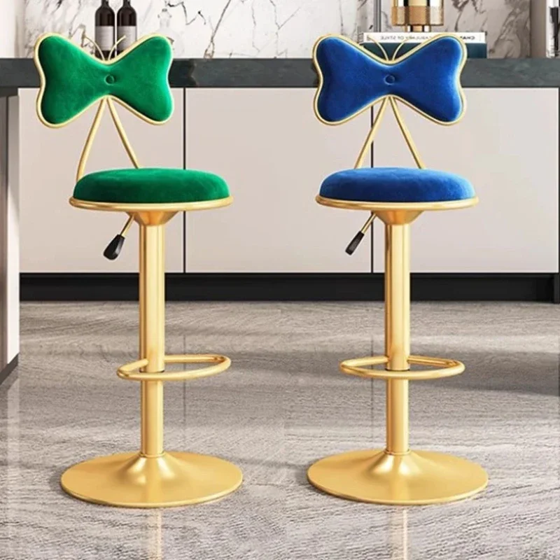 Salon Modern Bar Chairs Bedroom Adjustable Living Room Luxury Bar Stools Metal Minimalist Silla Alta Para Barra Home Furniture 
Salon Modern Bar Chairs Bedroom Adjustable Living Room Luxury Bar Stools Metal Minimalist Silla Alta Para Barra Home Furniture