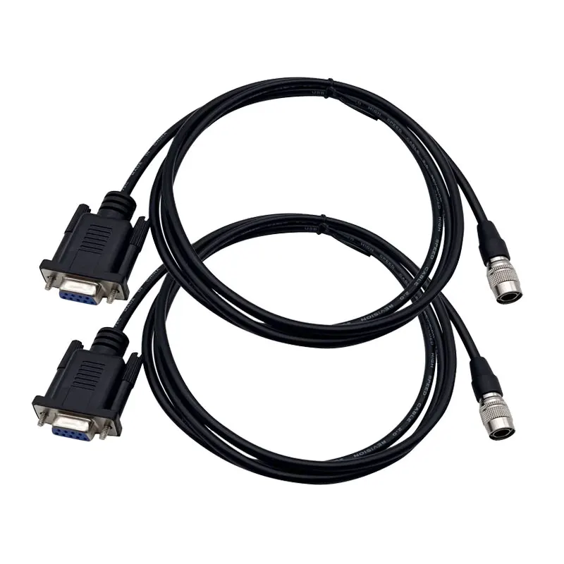 New 2 PCS COM Port Download Data Cable Compatible For Pentax Total Station 9-pin Female to 6-pin Male Interface
New 2 PCS COM Port Download Data Cable Compatible For Pentax Total Station 9-pin Female to 6-pin Male Interface