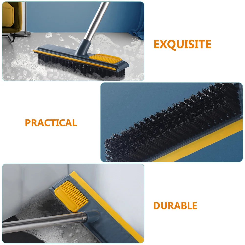 Floor Scrub Brush 108Cm Telescopic Deck Brush Grout Cleaner Scraper for Bathroom Shower Cleaning Pet Hair Dirt Remover
Floor Scrub Brush 108Cm Telescopic Deck Brush Grout Cleaner Scraper for Bathroom Shower Cleaning Pet Hair Dirt Remover