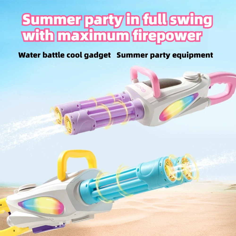 2026 New Electric Water Gun Gatlin Colorful Pulse Kids' Water Gun - Large Capacity Beach Summer Birthday Gift
2026 New Electric Water Gun Gatlin Colorful Pulse Kids' Water Gun - Large Capacity Beach Summer Birthday Gift