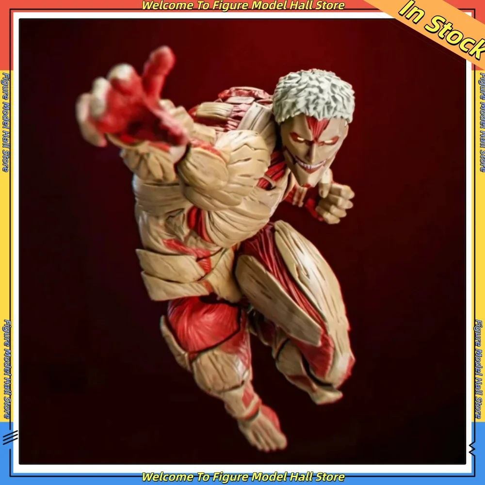Kaiyodo Attack on Titan Figurene Amazing Yamaguchi Revoltech Armored Titan Reiner Braun Anime Action Figure Toy Gift In Stock
Kaiyodo Attack on Titan Figurene Amazing Yamaguchi Revoltech Armored Titan Reiner Braun Anime Action Figure Toy Gift In Stock