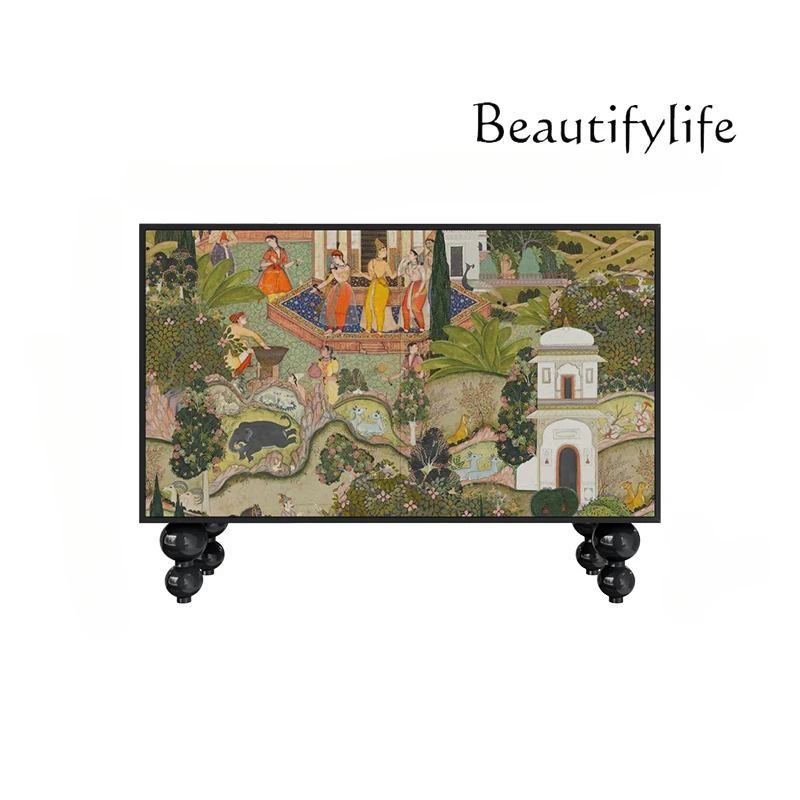 French landscape retro solid wood porch cabinet dining side cabinet living room aisle decorative cabinet bedroom integrated
French landscape retro solid wood porch cabinet dining side cabinet living room aisle decorative cabinet bedroom integrated