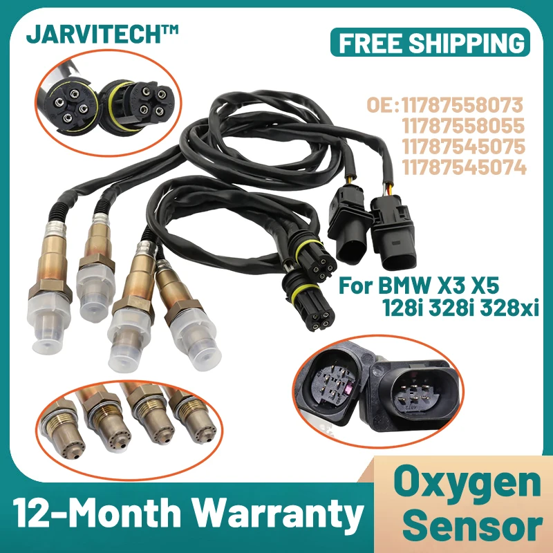 11787558073 11787558055 Oxygen Sensor for BMW 128i 325i 328i 528i xDrive X3 X5 E83 E90 E91 E92 E93 11787545075 11787545074
11787558073 11787558055 Oxygen Sensor for BMW 128i 325i 328i 528i xDrive X3 X5 E83 E90 E91 E92 E93 11787545075 11787545074