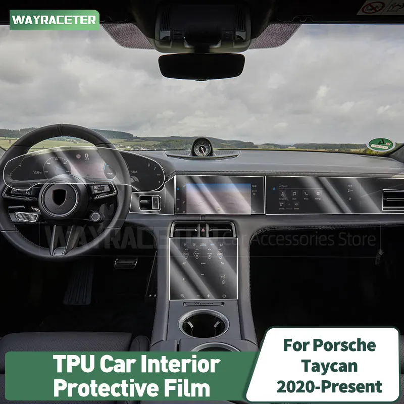 Car Interior Central Console Gear Dashboard Navigation TPU Protective Film For Porsche Taycan 2026 2025 2024 2023 2022 2021 2020
Car Interior Central Console Gear Dashboard Navigation TPU Protective Film For Porsche Taycan 2026 2025 2024 2023 2022 2021 2020