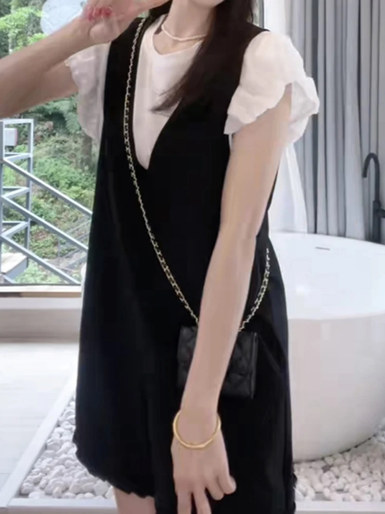 Faionable Two-Piece Suit Women's Summer New Sle Slimming Top Wide-Leg Overalls Set Ele Design Sensation ort Sve ...
Faionable Two-Piece Suit Women's Summer New Sle Slimming Top Wide-Leg Overalls Set Ele Design Sensation ort Sve ...