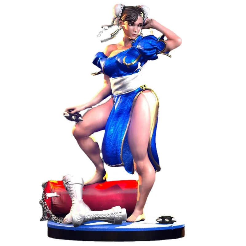 Street Fighter Sexy Chunli diy 1/24 Scale 75mm Resin Model assemble Kit Unassembled and Unpainted Statue Toy
Street Fighter Sexy Chunli diy 1/24 Scale 75mm Resin Model assemble Kit Unassembled and Unpainted Statue Toy