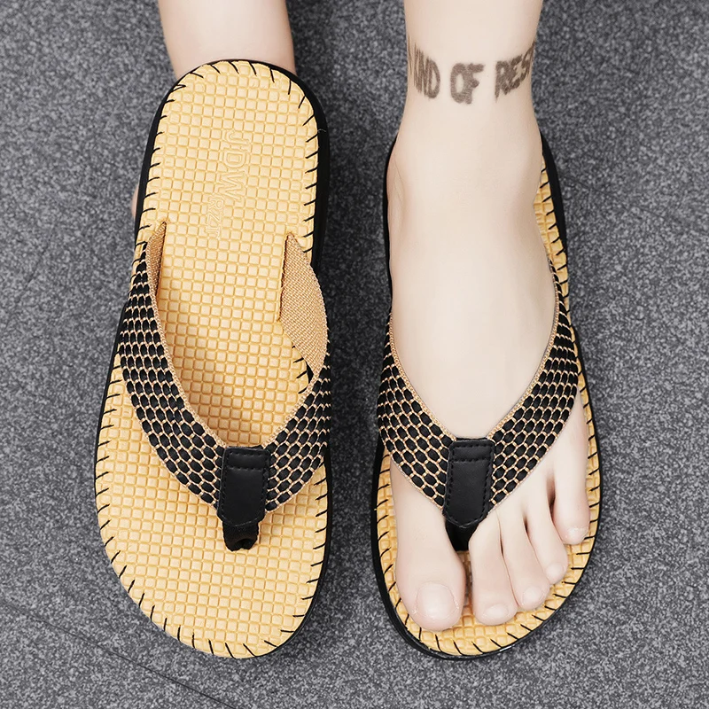 Flip Flops Man Slippers 2025 Trend Summer Anti-skid Outdoor Light Casual Beach Male Sandals Household Slides For Men
Flip Flops Man Slippers 2025 Trend Summer Anti-skid Outdoor Light Casual Beach Male Sandals Household Slides For Men