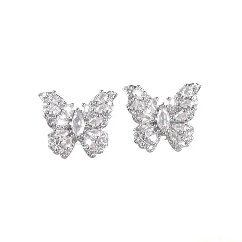 M5TD Sophisticated Marquise Crystal Butterfly Metal Ear Attachments Firm Clip Design Flexible Headphone Decoration
M5TD Sophisticated Marquise Crystal Butterfly Metal Ear Attachments Firm Clip Design Flexible Headphone Decoration