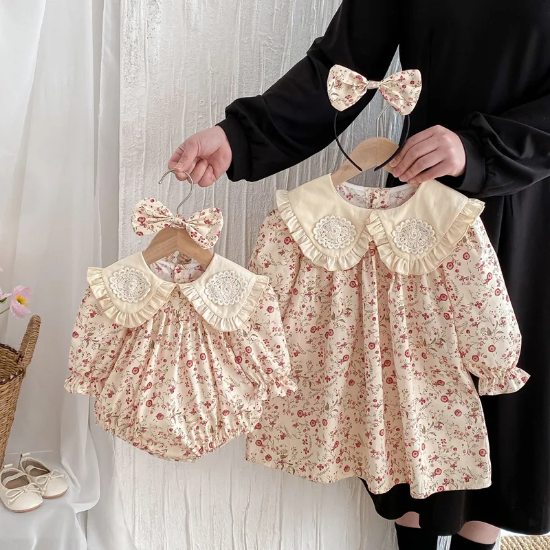 Little Sister Big Sister Princess Outfit Baby Girl and Sister Matching Clothes Newborn Toddler Infant Bodysuit Children Dresses
Little Sister Big Sister Princess Outfit Baby Girl and Sister Matching Clothes Newborn Toddler Infant Bodysuit Children Dresses