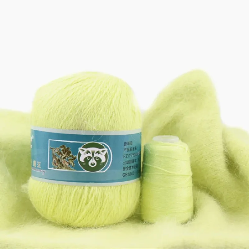 10 шт., 50 + 20 г/компл., длинная плюшевая норковая пряжа, высококачественная вязальная шерстяная нить для кардигана, шарфа, подходит для ангорских кроличьих волос 
10 шт., 50 + 20 г/компл., длинная плюшевая норковая пряжа, высококачественная вязальная шерстяная нить для кардигана, шарфа, подходит для ангорских кроличьих волос