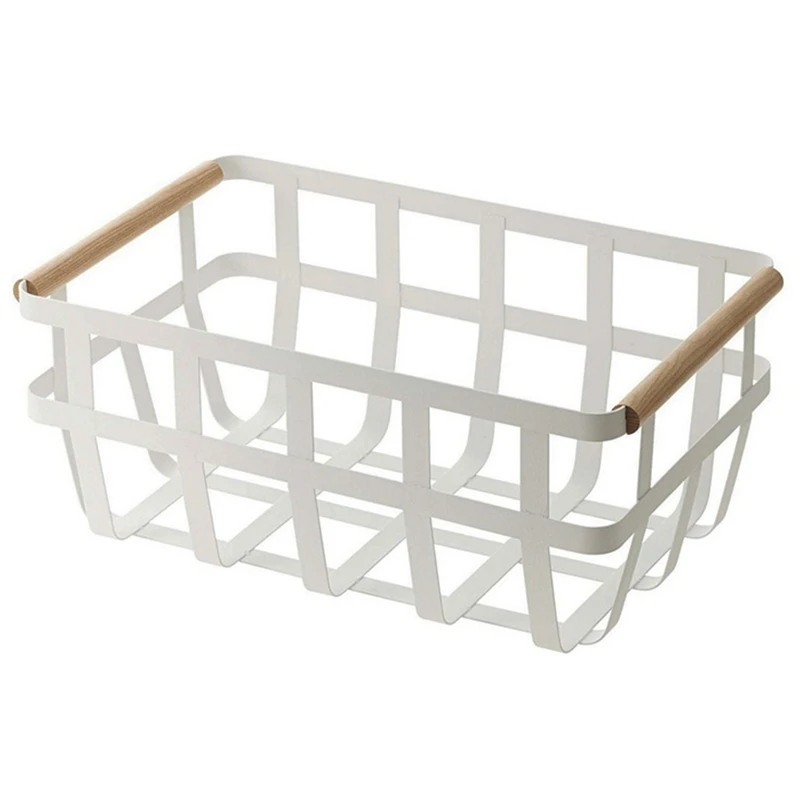 Japanese Iron Art Fruit Sundries Storage Basket Desktop Finishing Basket Bathroom Clothes Storage Double Handle Basket
Japanese Iron Art Fruit Sundries Storage Basket Desktop Finishing Basket Bathroom Clothes Storage Double Handle Basket