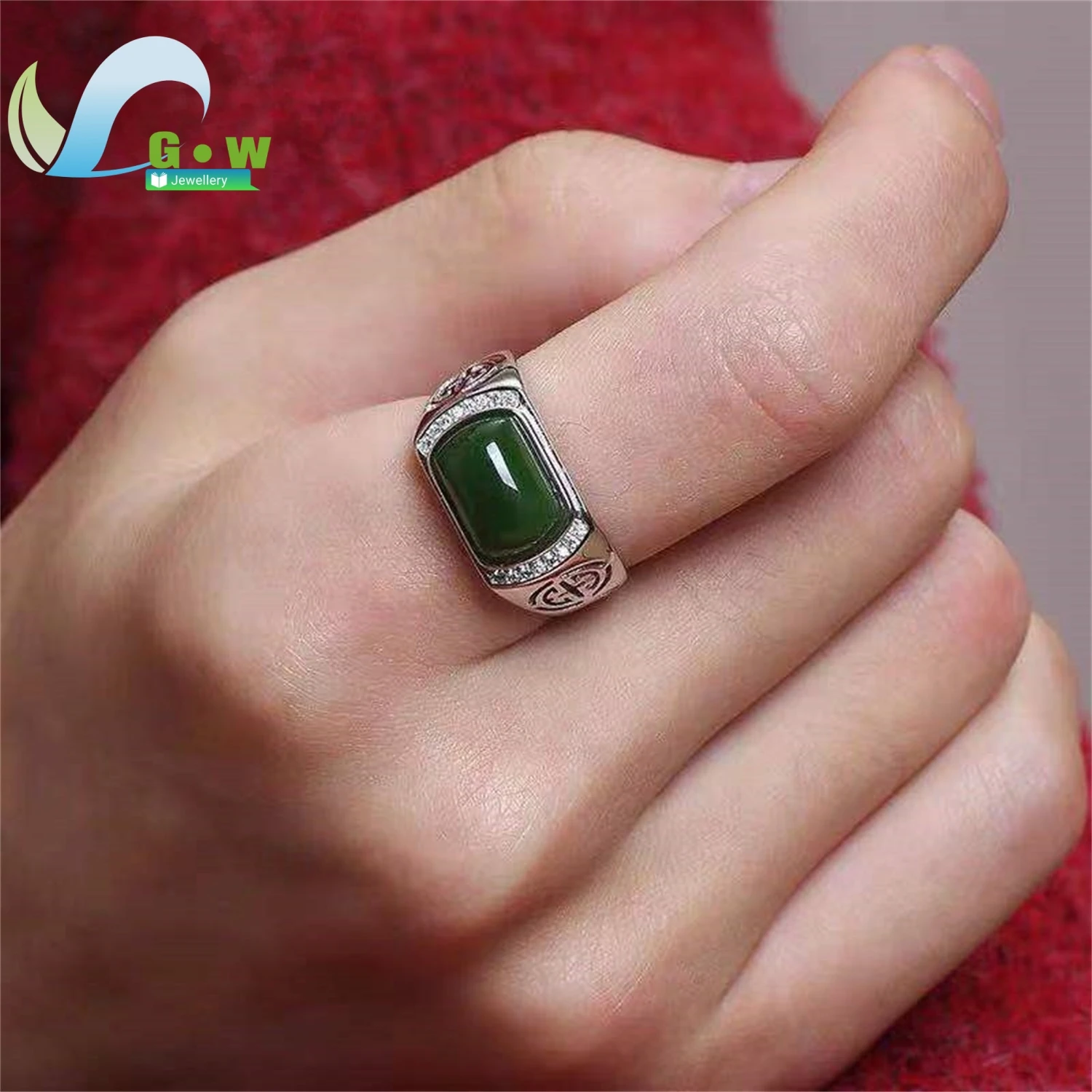 Saddle Open Adjustable Ring Emerald Stone Unisex Couple Jewelry Thumb Ring Handmade Jewelry Gift for Him Her Wedding Anniversary
Saddle Open Adjustable Ring Emerald Stone Unisex Couple Jewelry Thumb Ring Handmade Jewelry Gift for Him Her Wedding Anniversary