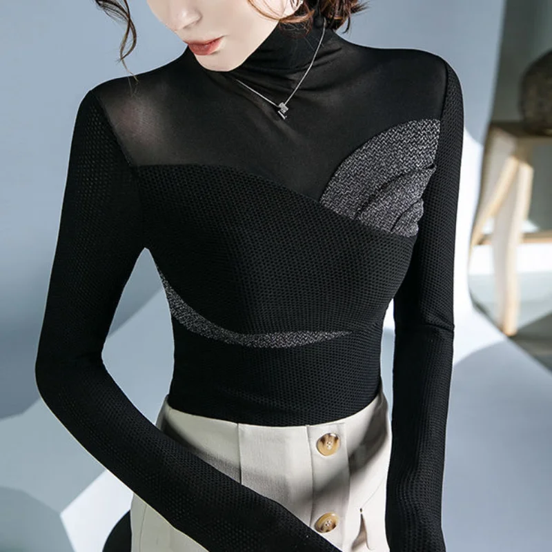 Women's Clothing Oversized Temperament Versatile Autumn and Winter New High Collar Long Sleeved Solid Color Commuting Pullover
Women's Clothing Oversized Temperament Versatile Autumn and Winter New High Collar Long Sleeved Solid Color Commuting Pullover