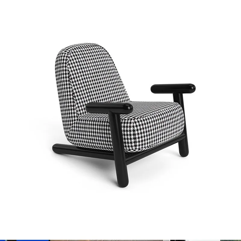 Fabric leisure chair single sofa, designer furniture products are minimalist and light luxury
Fabric leisure chair single sofa, designer furniture products are minimalist and light luxury