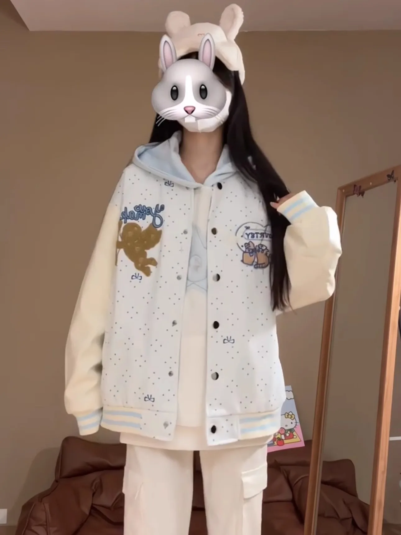 Baseball Jackets Deep Blue Womens Winter Arabian Ethnic Culture Traditional Embroidery Design Elegant Artistic Symbolic Heritage
Baseball Jackets Deep Blue Womens Winter Arabian Ethnic Culture Traditional Embroidery Design Elegant Artistic Symbolic Heritage