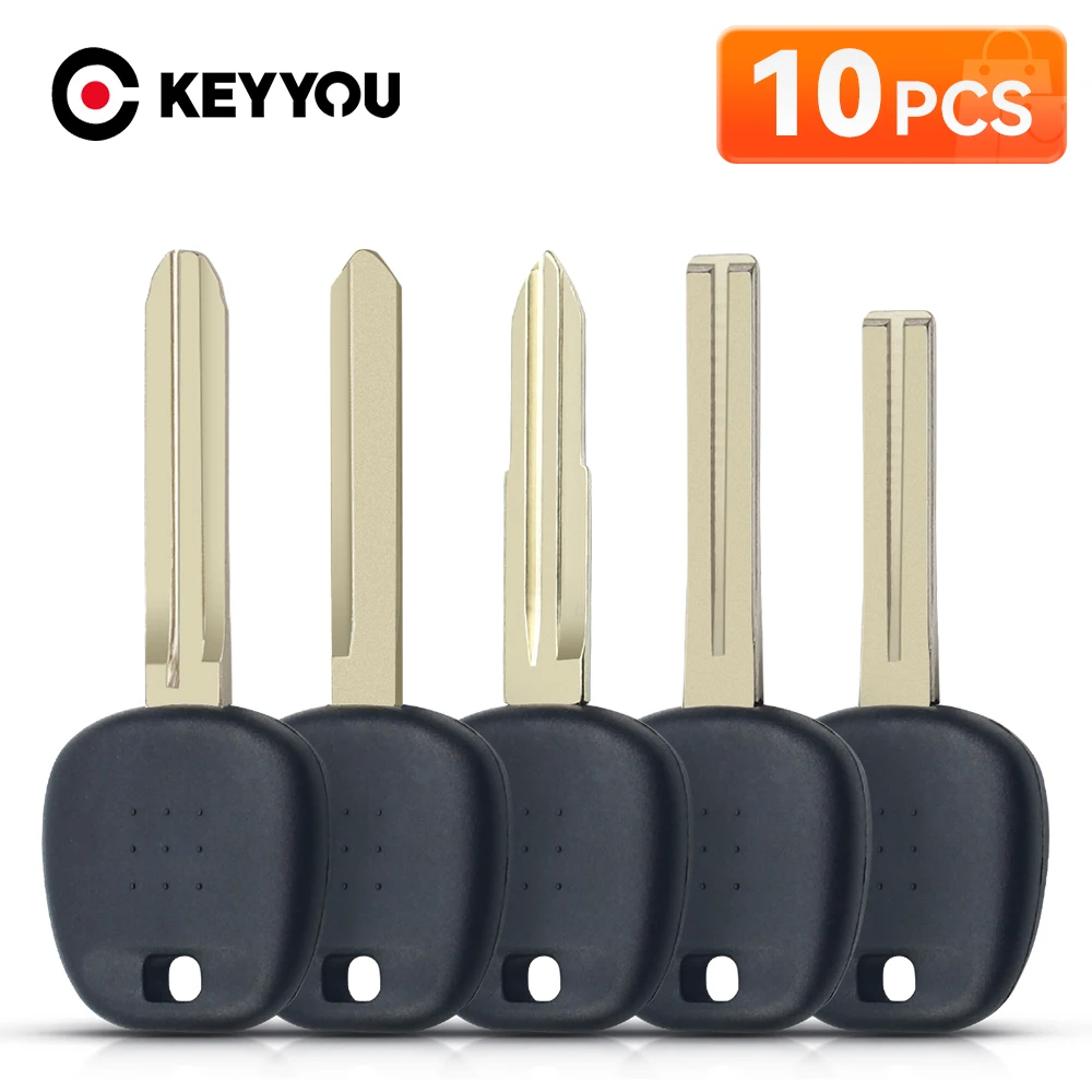KEYYOU 10 шт., пустой брелок для зажигания транспондера для Toyota Corolla Camry Rav4 Yaris 4Runner Avensis, автомобильный ключ, необрезанный TOY47
KEYYOU 10 шт., пустой брелок для зажигания транспондера для Toyota Corolla Camry Rav4 Yaris 4Runner Avensis, автомобильный ключ, необрезанный TOY47