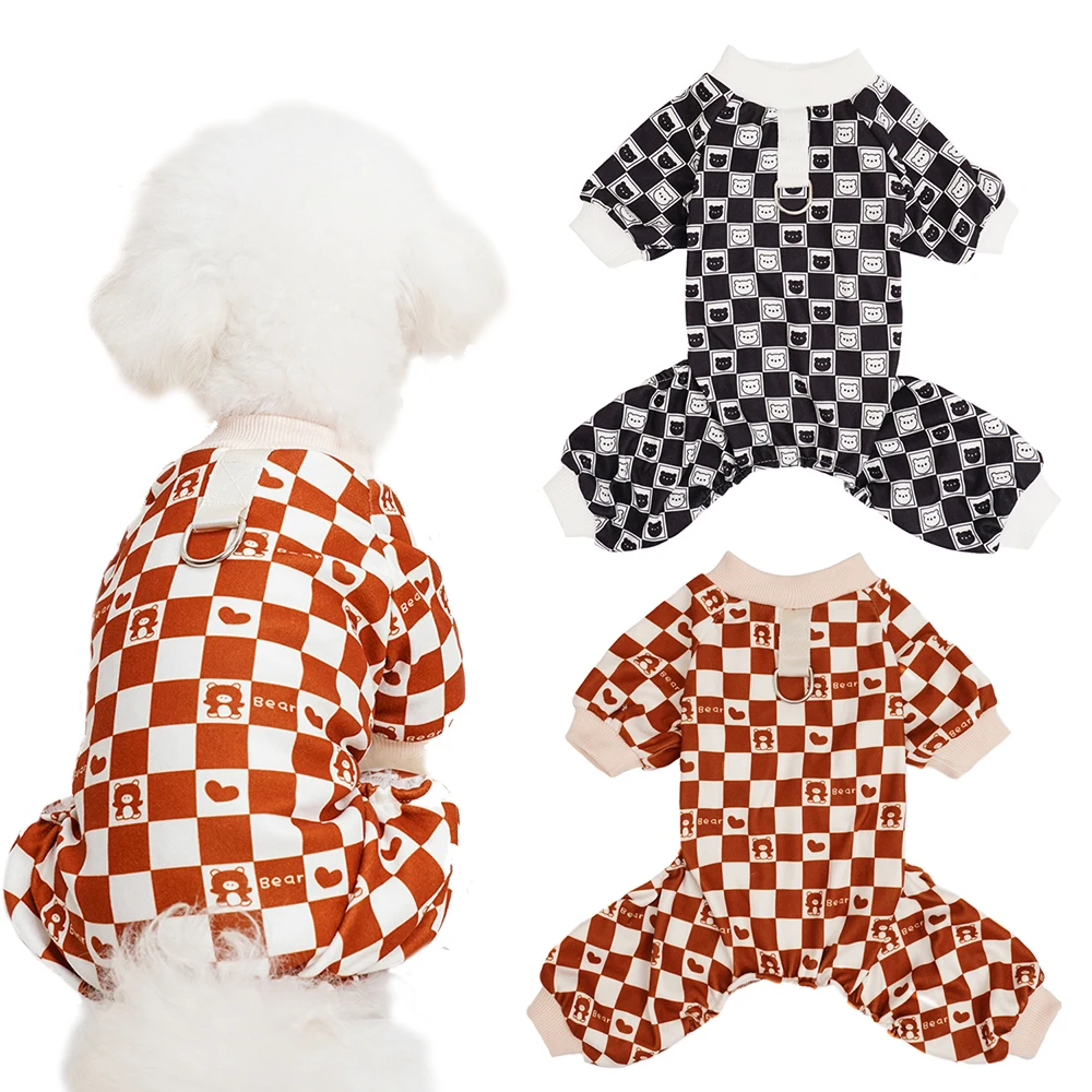 Dog Clothes for All Seasons - Plaid Checkered Pattern Pet Shirt, Breathable Adjustable Puppy Outfit for Small Medium Large Dogs,
Dog Clothes for All Seasons - Plaid Checkered Pattern Pet Shirt, Breathable Adjustable Puppy Outfit for Small Medium Large Dogs,