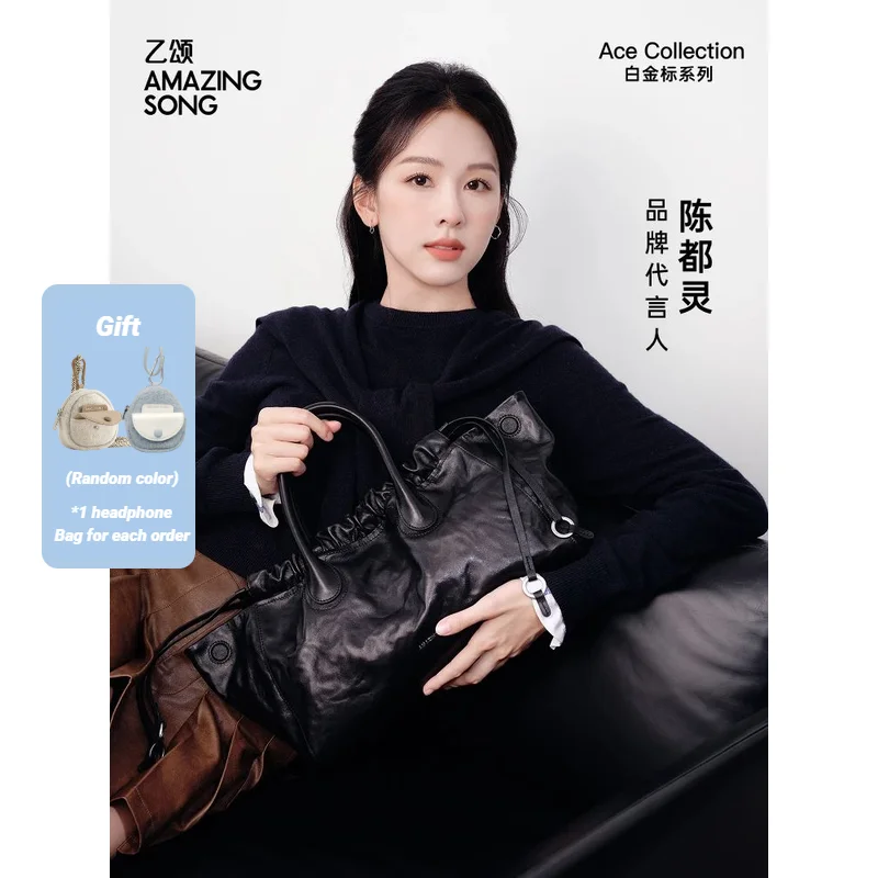 Сумка-хобо Amazing Song Cloud, ручная сумка через плечо, большая, 2025, новая, окрашенная в воде, растительного дубления, из воловьей кожи с верхним зерном
Сумка-хобо Amazing Song Cloud, ручная сумка через плечо, большая, 2025, новая, окрашенная в воде, растительного дубления, из воловьей кожи с верхним зерном