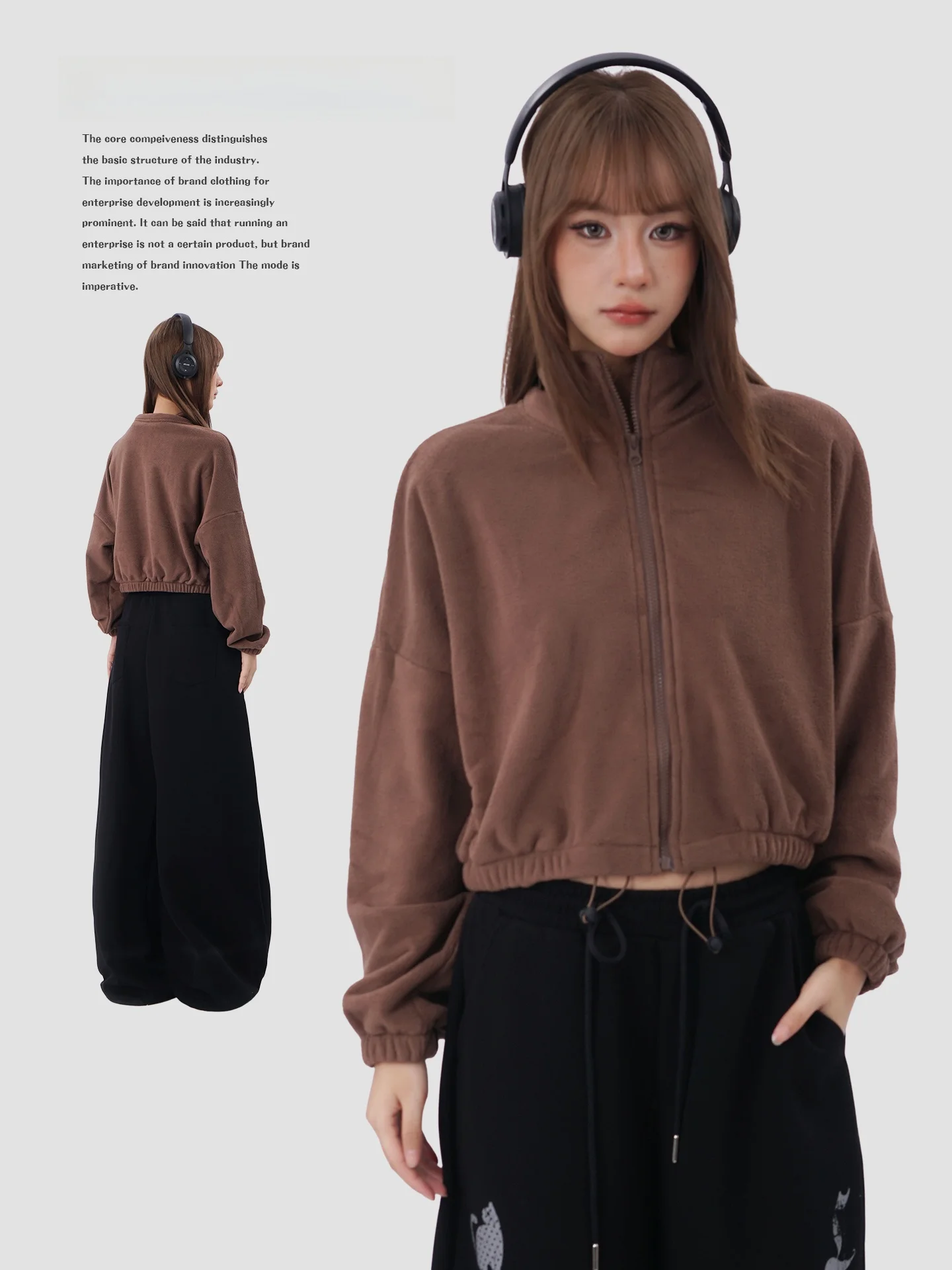 Lamb Velvet Sportswear Hooded Zipper Sweatshirt Fashionable Fitness Clothes Warm Yoga Outerwear Loose Fit Stand Collar Drawst...
Lamb Velvet Sportswear Hooded Zipper Sweatshirt Fashionable Fitness Clothes Warm Yoga Outerwear Loose Fit Stand Collar Drawst...