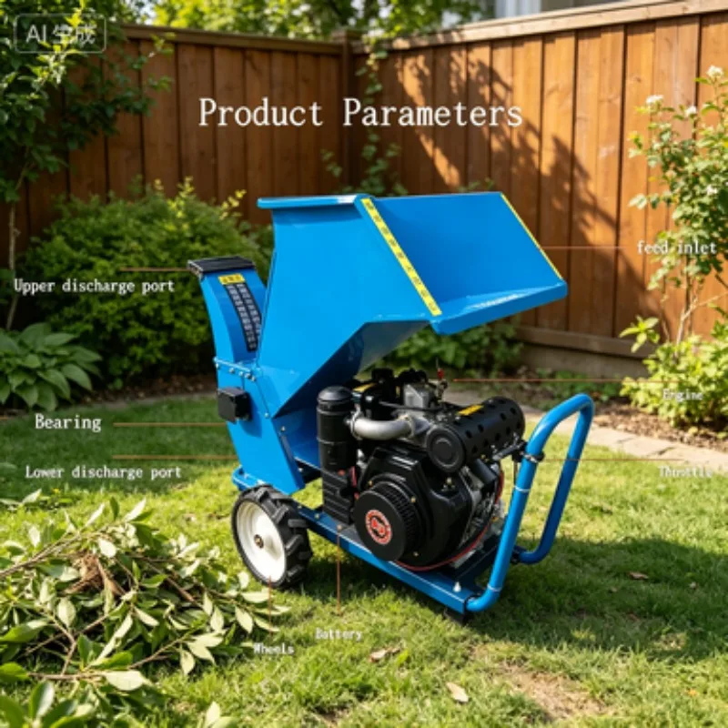 Compact Mini Wood Chipper for Small Garden Use Professional Engine Electric Wood Shredder Heavy Duty Garden Chipper
Compact Mini Wood Chipper for Small Garden Use Professional Engine Electric Wood Shredder Heavy Duty Garden Chipper