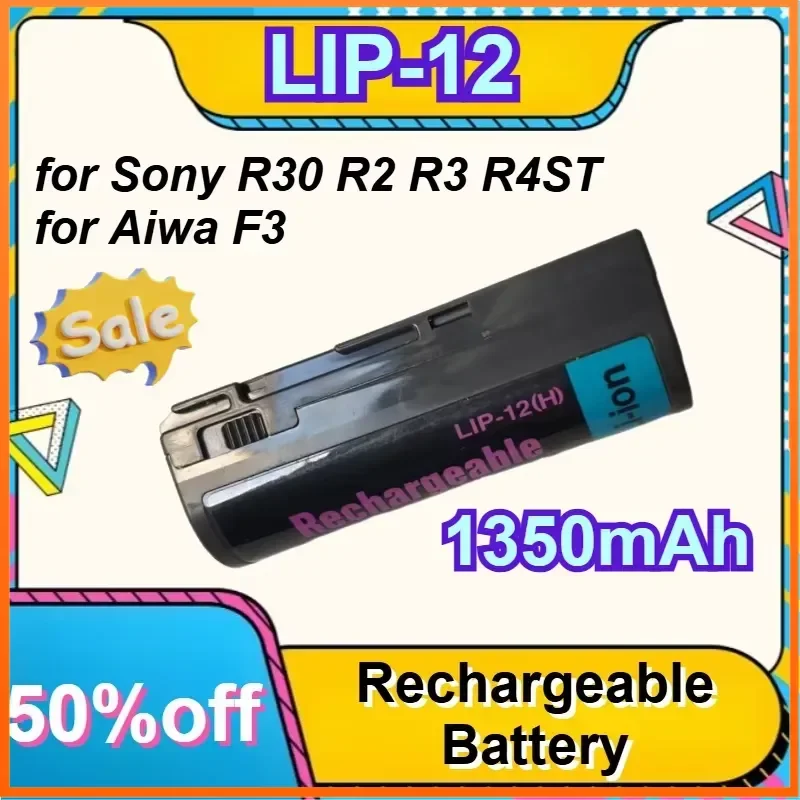 LIP-12 Replacement Battery for Sony R30 R2 R3 R4ST for Aiwa F3 Portable MD Player
LIP-12 Replacement Battery for Sony R30 R2 R3 R4ST for Aiwa F3 Portable MD Player